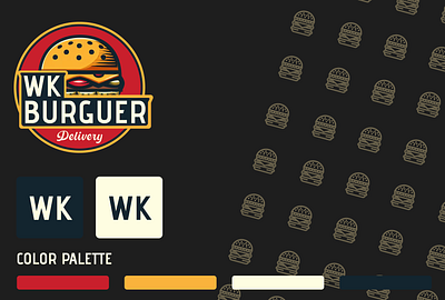 WK Burguer Design System branding graphic design logo ui