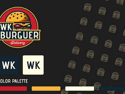 WK Burguer Design System branding graphic design logo ui