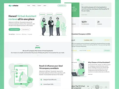 Virtual Assistants (VA) Reviews Landing Page administrative assistant ai assistant assistant clean company reviews compare companies digital assistant homepage landing landing page landing page design online assistant personal assistant remote assistant remote office support review business sale assistant virtual assistant web design