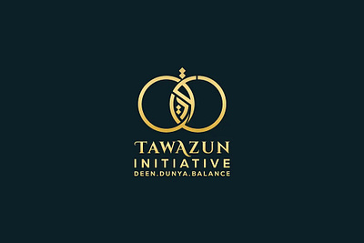 Tawazun Arabic Logo Design arabic brand arabic branding arabic calligraphy arabic logo arabic typography branding calligraphy font fashion logo islamic institute islamic logo logo simple logo tawazun typography