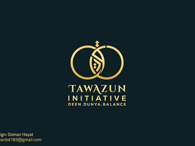 Tawazun Arabic Logo Design arabic brand arabic branding arabic calligraphy arabic logo arabic typography branding calligraphy font fashion logo islamic institute islamic logo logo simple logo tawazun typography