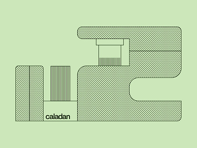 Caladan Bio abstract biology bioreactor branding identity illustration illustrator science vector