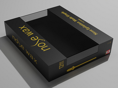 Nose Wax Box Design for Amazon! amazon packaging box design branding design graphic design packaging packaging design