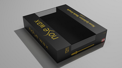 Nose Wax Box Design for Amazon! amazon packaging box design branding design graphic design packaging packaging design