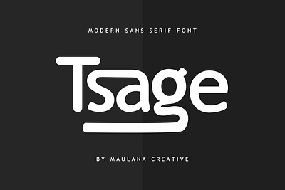 Tsage Display Font animation branding font fonts graphic design logo nostalgic sans font sans serif sans sfont