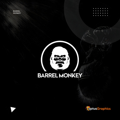 Barrel Monkey Business Logo visual identity.