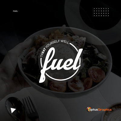 Fuel Company Logo visual identity.