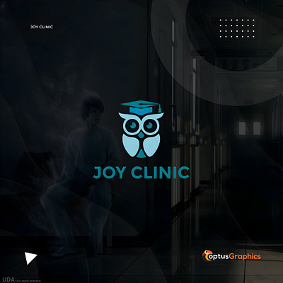 Joy Clinic Company Logo visual identity.