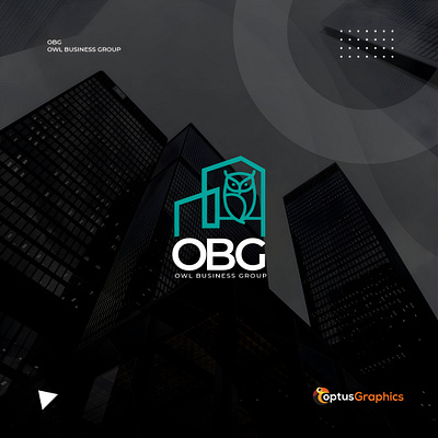 OBG Business Group Logo visual identity.