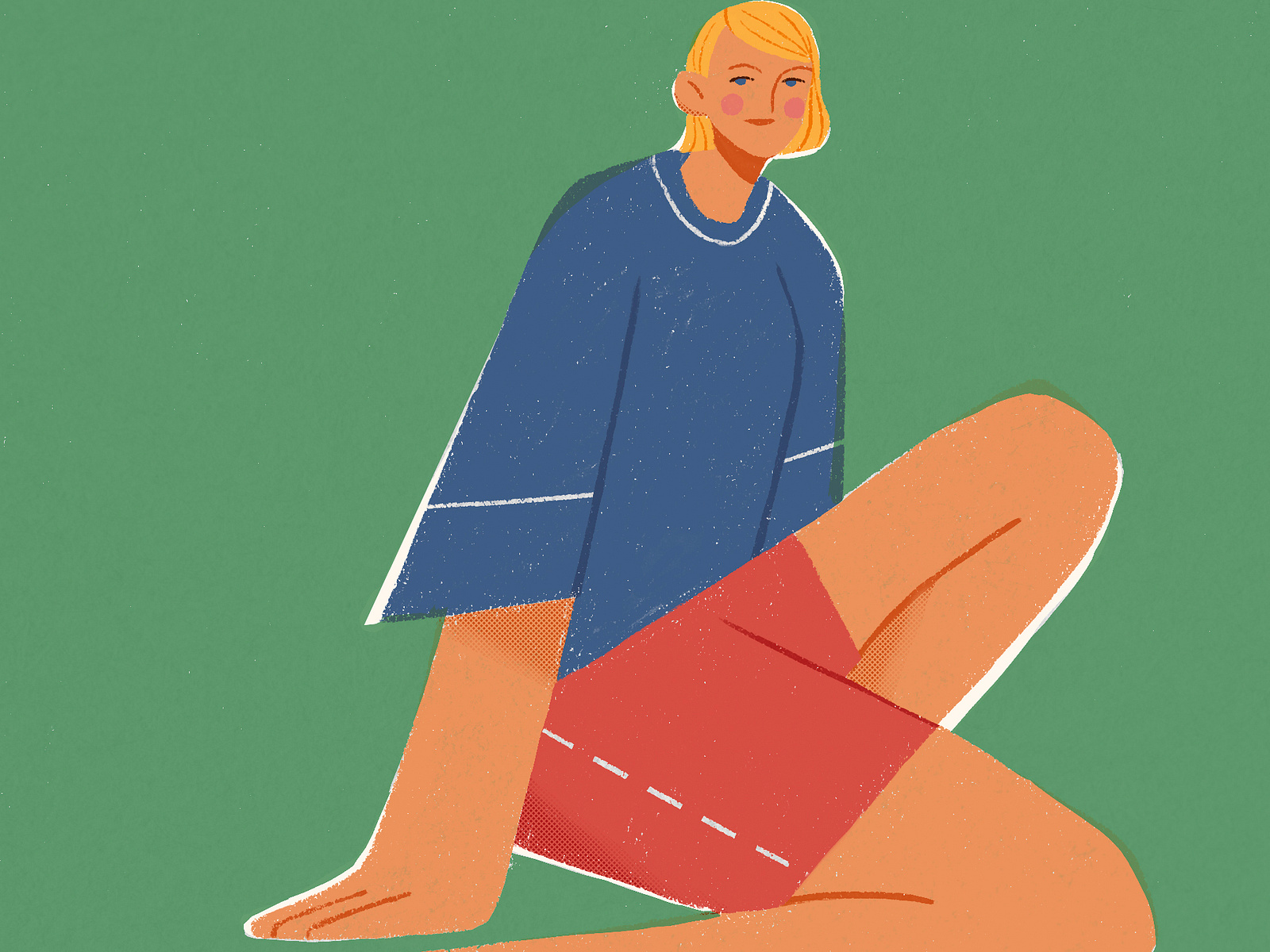 Girl by Milena on Dribbble