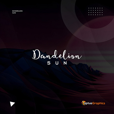 Dandelion Sun Company Logo visual identity.