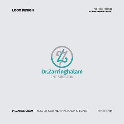 LOGO | Dr. Zarringhalam brand branding design dizayner grafik grafik tasarım grafikdesign grafiktasarım graphic design graphicdesign illustration logo logodesign logodesinger logodizayner logotasarımı logotype tasarim typography çizmek