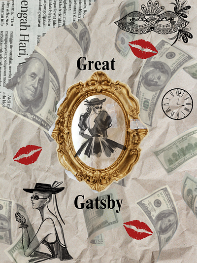 Great Gatsby graphic design
