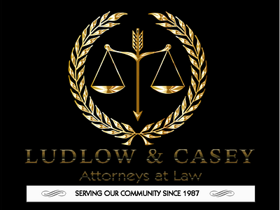 Ludlow-&-Casey-Attorneys-Logo-1600 app branding design graphic design illustration logo logos typography ui vector