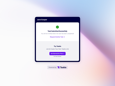 Success State app saas task todo ui ux