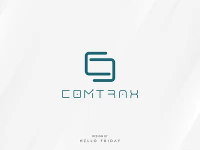 Comtrax Minimal Logo Animation 2d animation animation brand identity branding bumper company design graphic design intro logo logo animation logo intro logos modern motion motion designer motion graphics opening simple visual identity