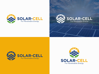 Renewable solar energy logo design, Solar Panel brand identity branding creative solar company logo eco eco energy green logo design power house renewable energy renewable solar energy solar cell solar electric solar energy solar panel solar power solar tech sun energy sun solar wind turbine