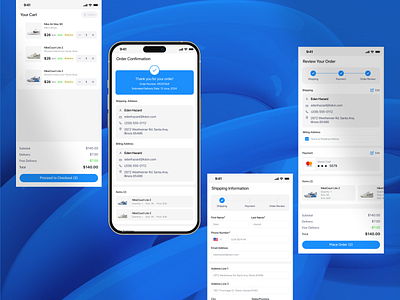 E-commerce Payment Method App Design appdesign design ecommerce app finance app payment app payment method ui ux ux case study