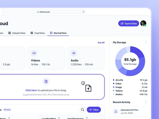 File Upload UI designs, themes, templates and downloadable graphic ...