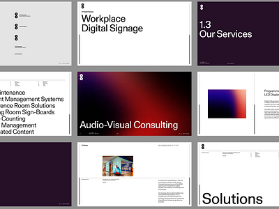2.0 Concepts — Visual Identity animation brand brand identity branding deck layout logo typography website whitespace