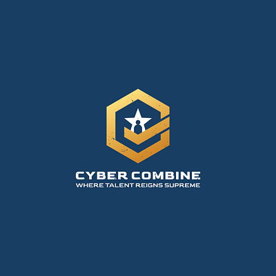 Logo Design Project for 'Cyber Combine' brand identity branding design identity illustration logo design logo designer ravi verma ui webui