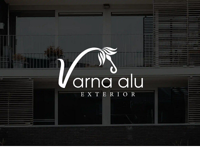 VARNA ALU | EXTERIOR | BRAND IDENTITY AND LOGO DESIGN exterior design company modern logo design varna alu