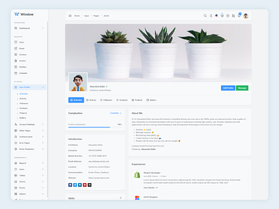 User Profile Admin Dashboard admin admin dashboard admin dashboard user profile admin user profile bootstrap bootstrap user profile dashboard graphs react user profile reactjs user profile user profile design user profile idea user profile ui ux webdesign