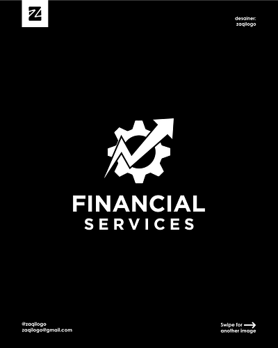 Financial Services Logo branding design financial financial services logo graphic design logo logos logotype modern services simple logo vector