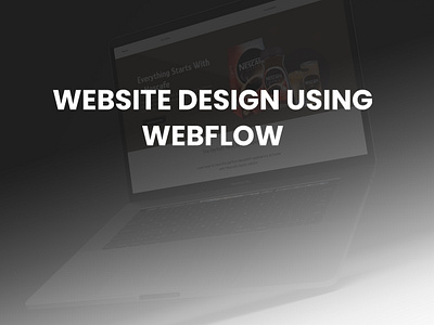WEBSITE DESIGN USING WEBFLOW 3d branding design graphic design logo ui website