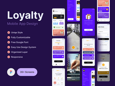 Loyalty Mobile App Design | UIUX charity loyalty mobile app recycle recycling sustainability waste management