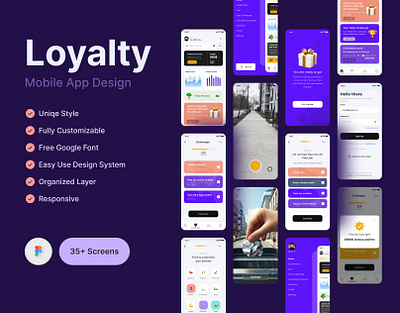 Loyalty Mobile App Design | UIUX charity loyalty mobile app recycle recycling sustainability waste management