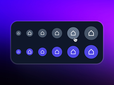 slothUI - World's Laziest Design System - Button Icon Components button icon button icon ui button ui clean dark mode design system gradient hover state icon icon design icon interface icon ui minimal modern purple slothui soft ui ui design ui kit