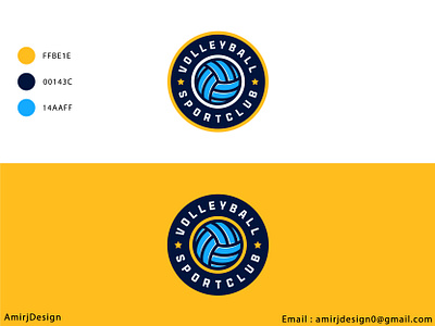 Volleyball Club - Logo Design app logo branding club logo creative logo design design logo emblem logo graphic designer icon design illustration logo logo design logo designer minimal logo minimal logo design modern logo sport logo symbol design vector volleyball logo