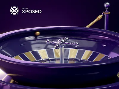 XPOSED - 3D Casino 3d 3d casino animation blender casino graphic design motion graphics online casino overlay roulette stream overlay