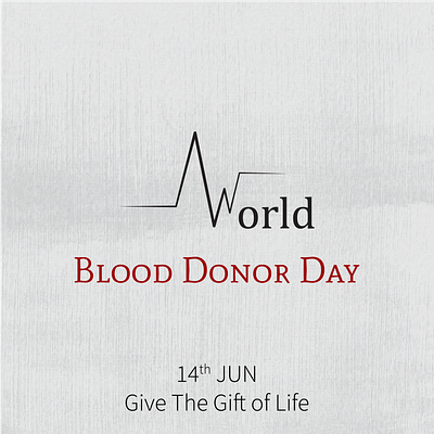 World Blood Donor Day design graphic design illustration vector