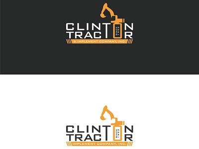 CLINT TRACTOR LOGO DESIGN BY WAVECREATIVE branding graphic design logo