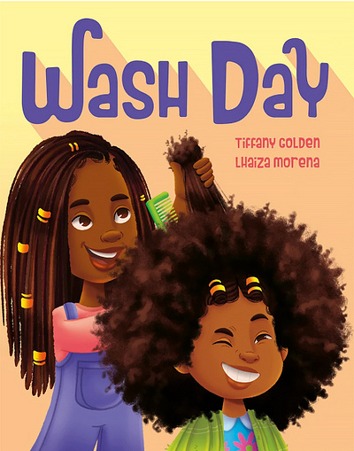 Wash Day X Lhaiza Morena cartoon children cute picture book publishing