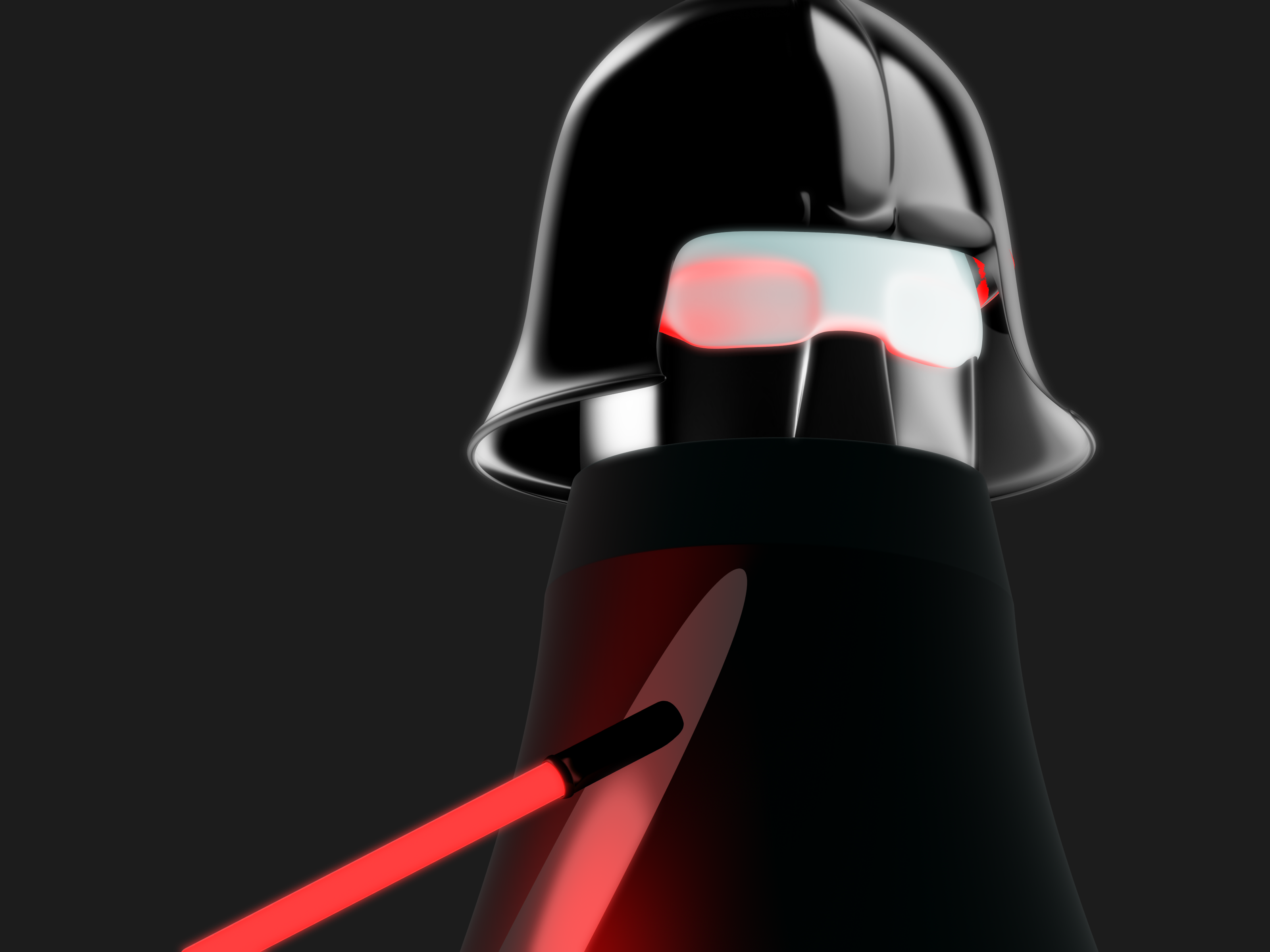 Darth Vader (Anakin Skywalker) 3D by Sabarishwar Sivakumar on Dribbble