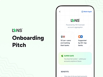 Onboarding Pitch account aggregator after effect animation figma mbk mobikwik mobikwik blue mobikwik design onboarding onboarding pitch product design ui