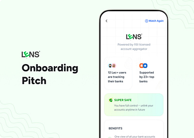 Onboarding Pitch account aggregator after effect animation figma mbk mobikwik mobikwik blue mobikwik design onboarding onboarding pitch product design ui