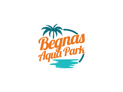 Begnas Aqua Park Branding branding creative design graphic design lake logo logo peaceful logo restaurant logo