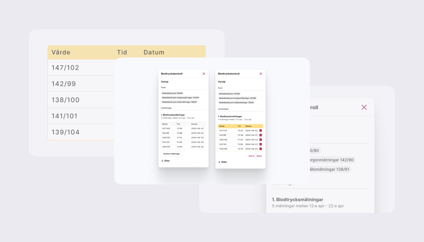 Medical Data - Removal of values data visualization interface typography ui user interface