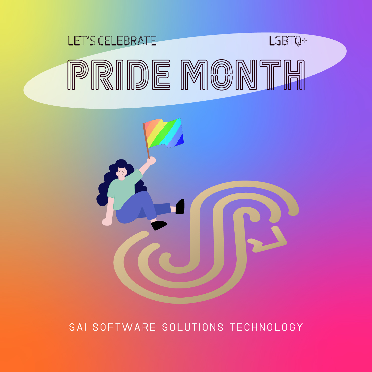 Pride branding celebrate graphic design illustration lgbtq logo love pride pridemonth