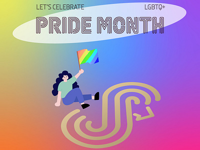 Pride branding celebrate graphic design illustration lgbtq logo love pride pridemonth