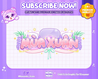 💜Special Commission Vtuber Logo Text 💜