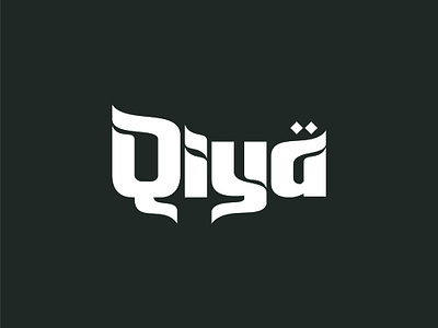 QIYA- Arabic style logo design arabic logo brand logo branding business logo cafe logo design free logo graphic graphic design hr habib logo logo design natural logo qiya vector