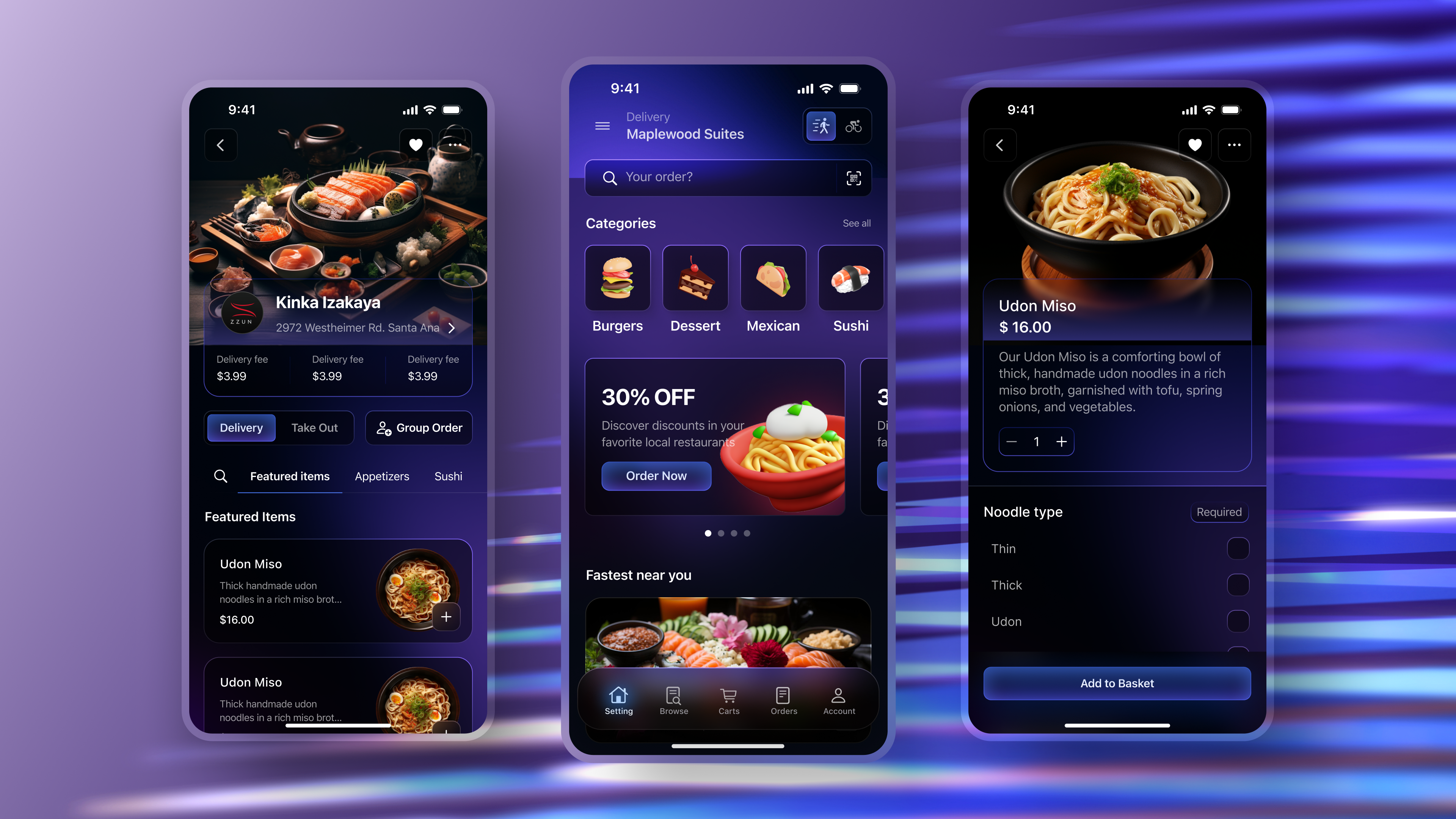 Food Delivery App Design app delivery figma food ios uiux