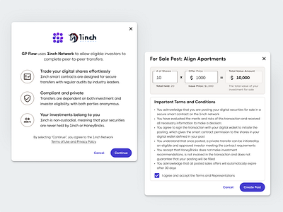 Pop-up Modals building cards clean design elements features icons interface investment minimal modals pop up product product design real estate ui ui design ui elements web widgets