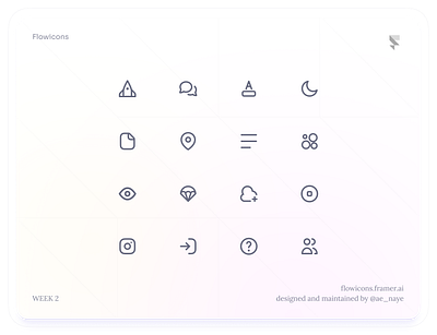 Flowicons Week 2 figma icon pack icons svg ui ui kit