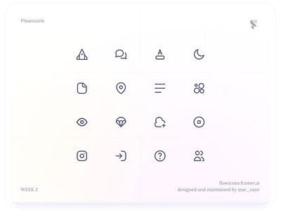 Flowicons Week 2 figma icon pack icons svg ui ui kit